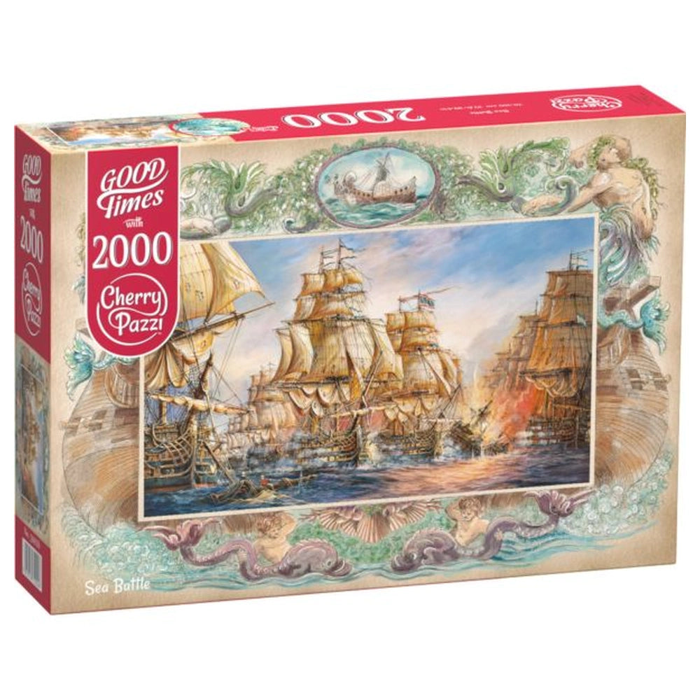 CherryPazzi - Sea Battle - 2000 Pcs Puzzle Age: +14 - CRP50026