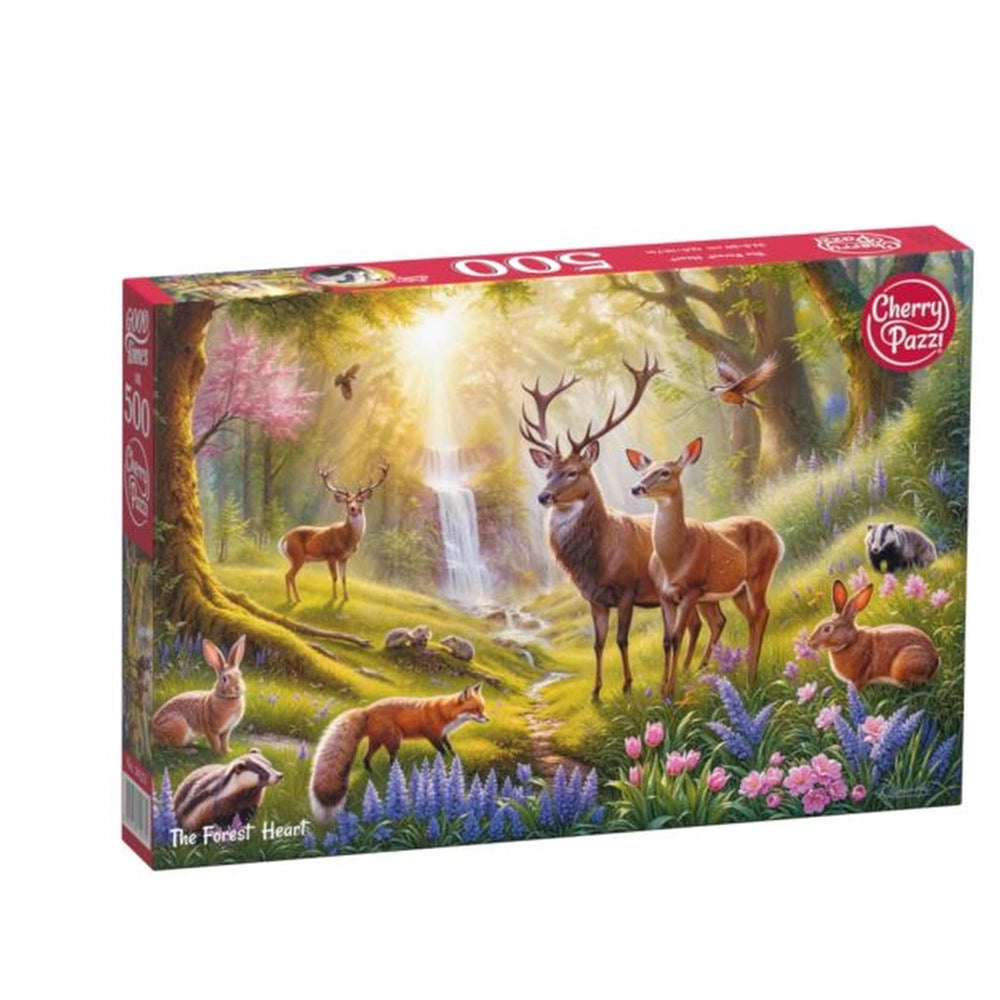 CherryPazzi - The Forest Heart - 500 Pcs Puzzle Age: +12 - CRP20371