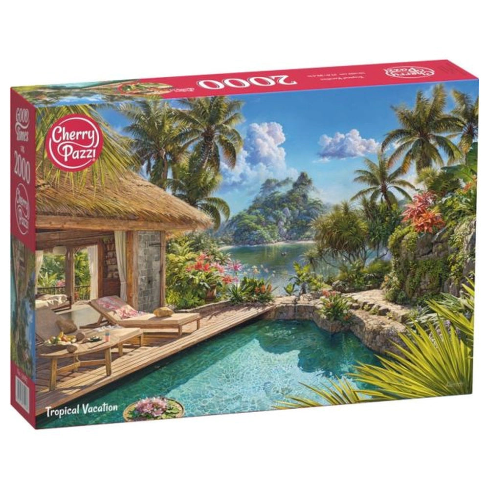 CherryPazzi - Tropical Vacation - 2000 Pcs Puzzle Age: +14 - CRP50187