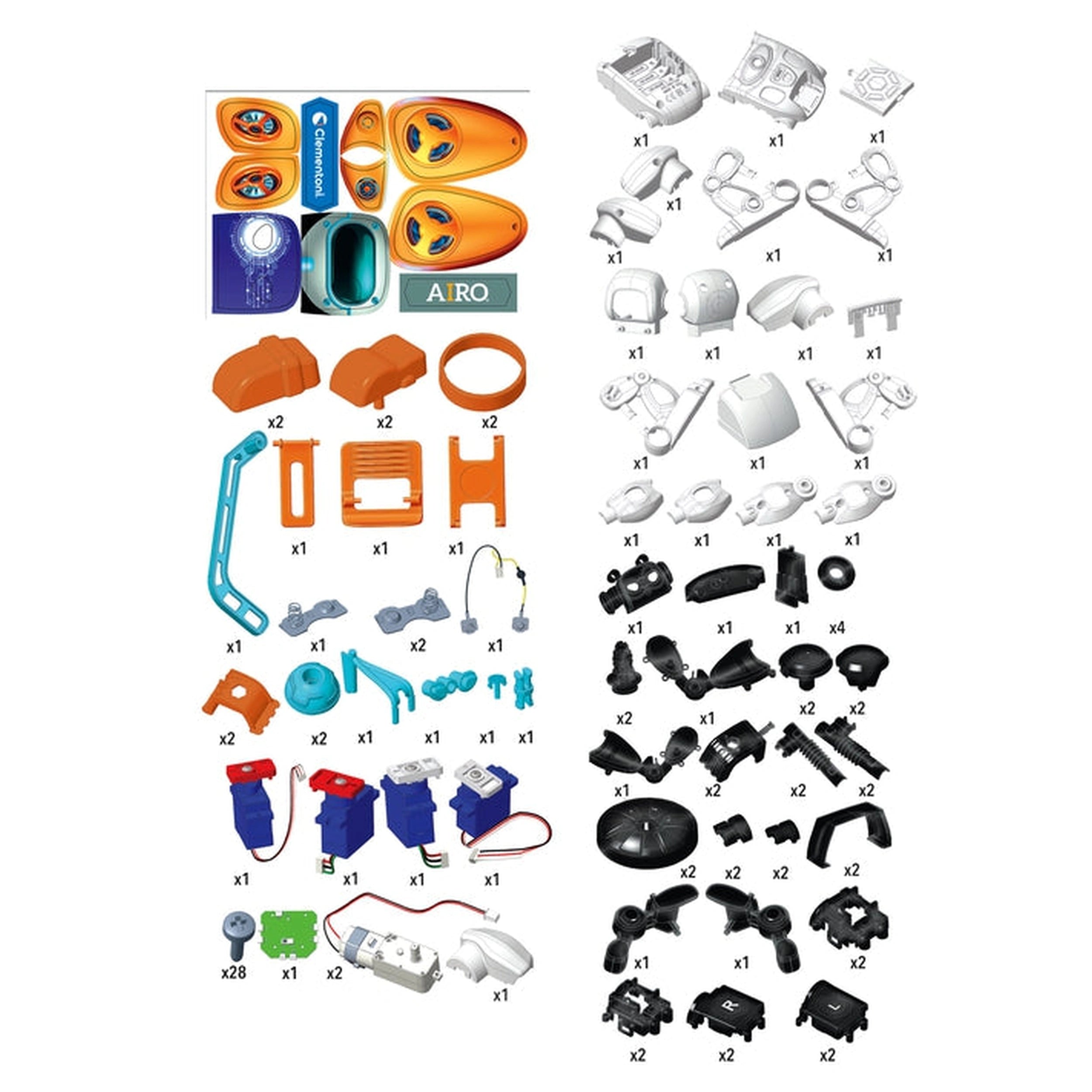 Clementoni - AIRO-STEM-Jouets Robotiques