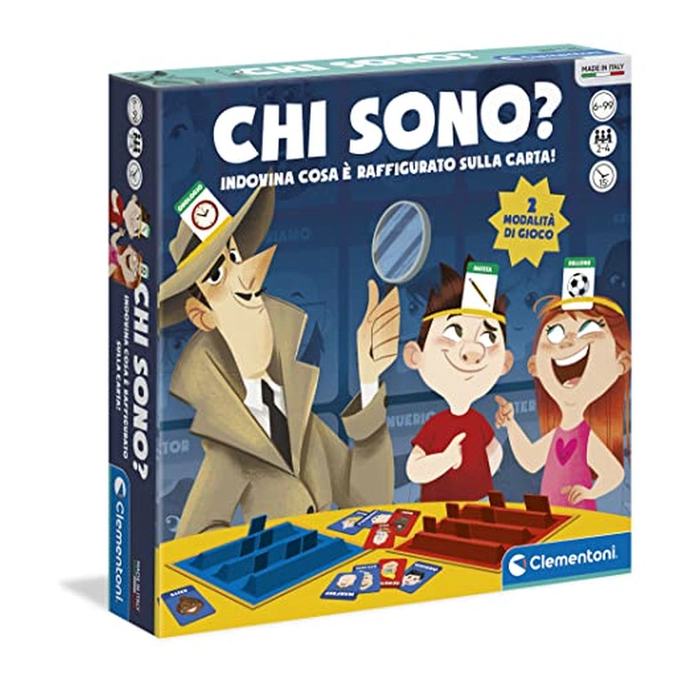 Clementoni - Chi Sono? Family Board Game - 6 - CLM11920 - Italian Edition