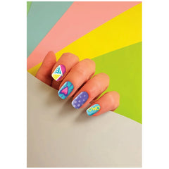 Clementoni - Crazy Chic Ongles Autocollants POP - Maquillage