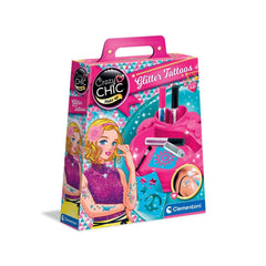 Clementoni Crazy Chic - Maquillage Tatouage Pailleté