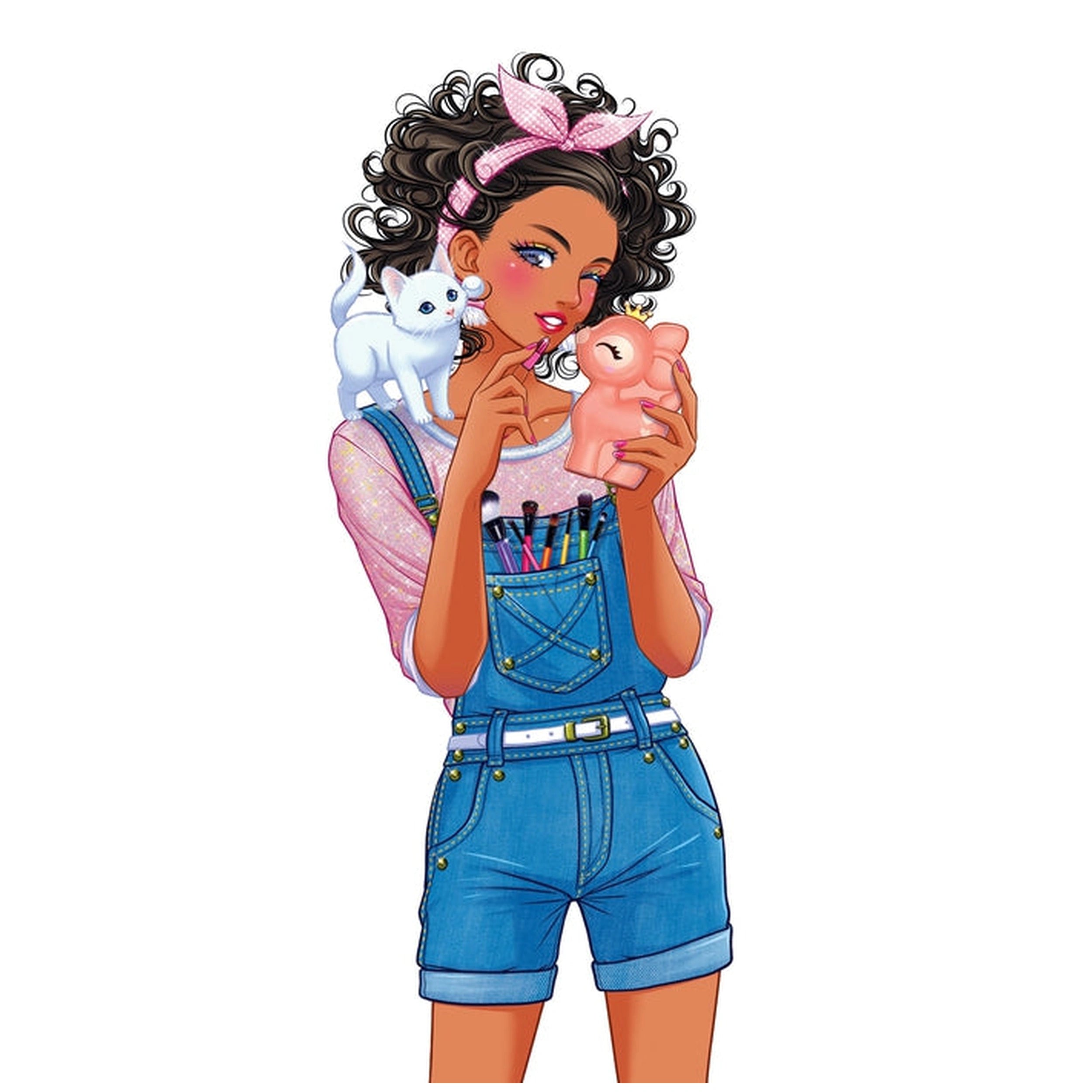 Clementoni Crazy Chic - Ensemble de jeu Lovely Make Up Fawn