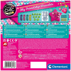 Clementoni Crazy Chic - Mes Bracelets d'Amitié Arts et Loisirs Créatifs