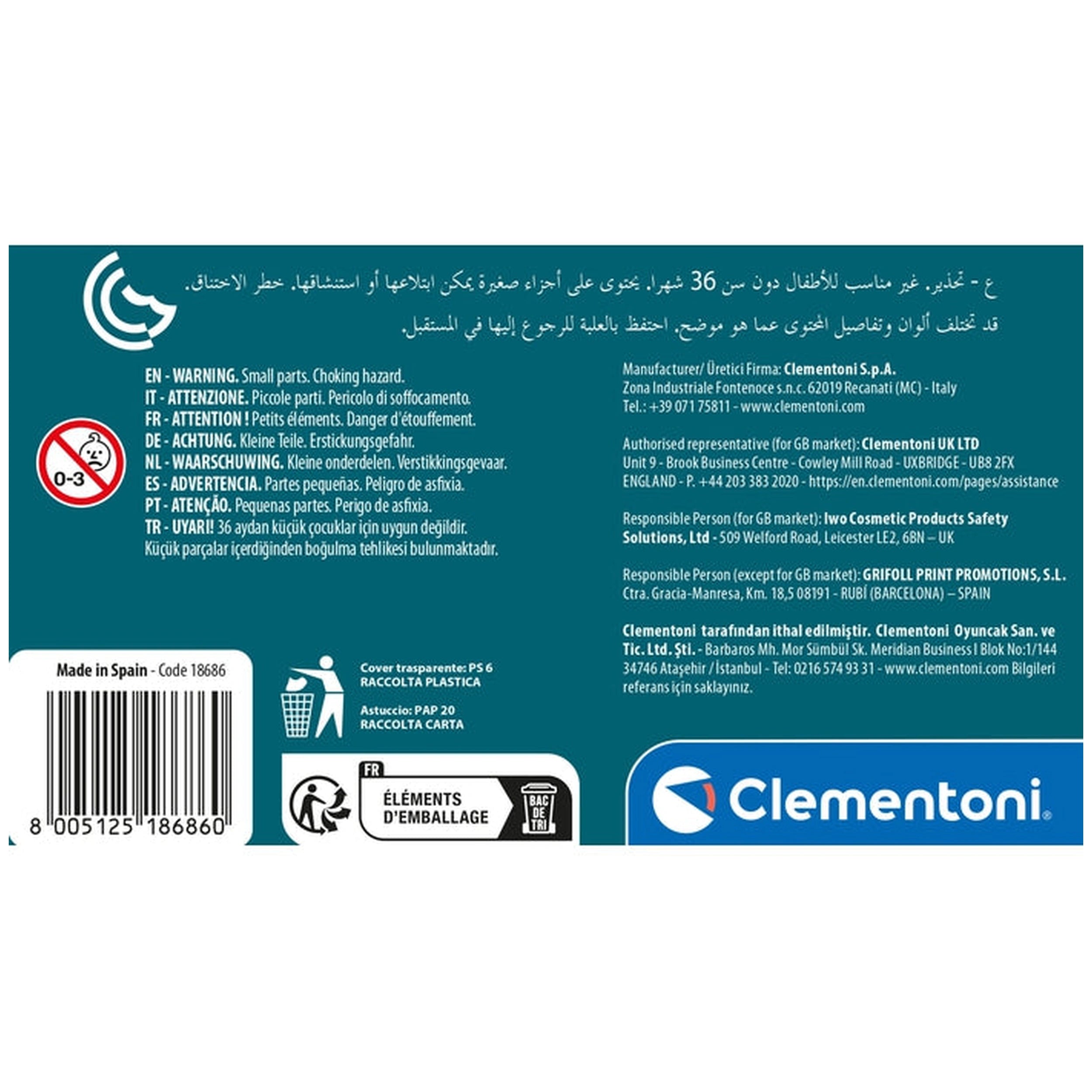 Clementoni Crazy Chic - Maquillage de tatouage mystère