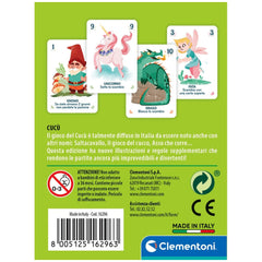 Clementoni - Jeux de cartes Cucù - Édition italienne