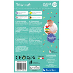 Clementoni Disney Baby - Anneaux de tri et d'empilage Baby Mickey