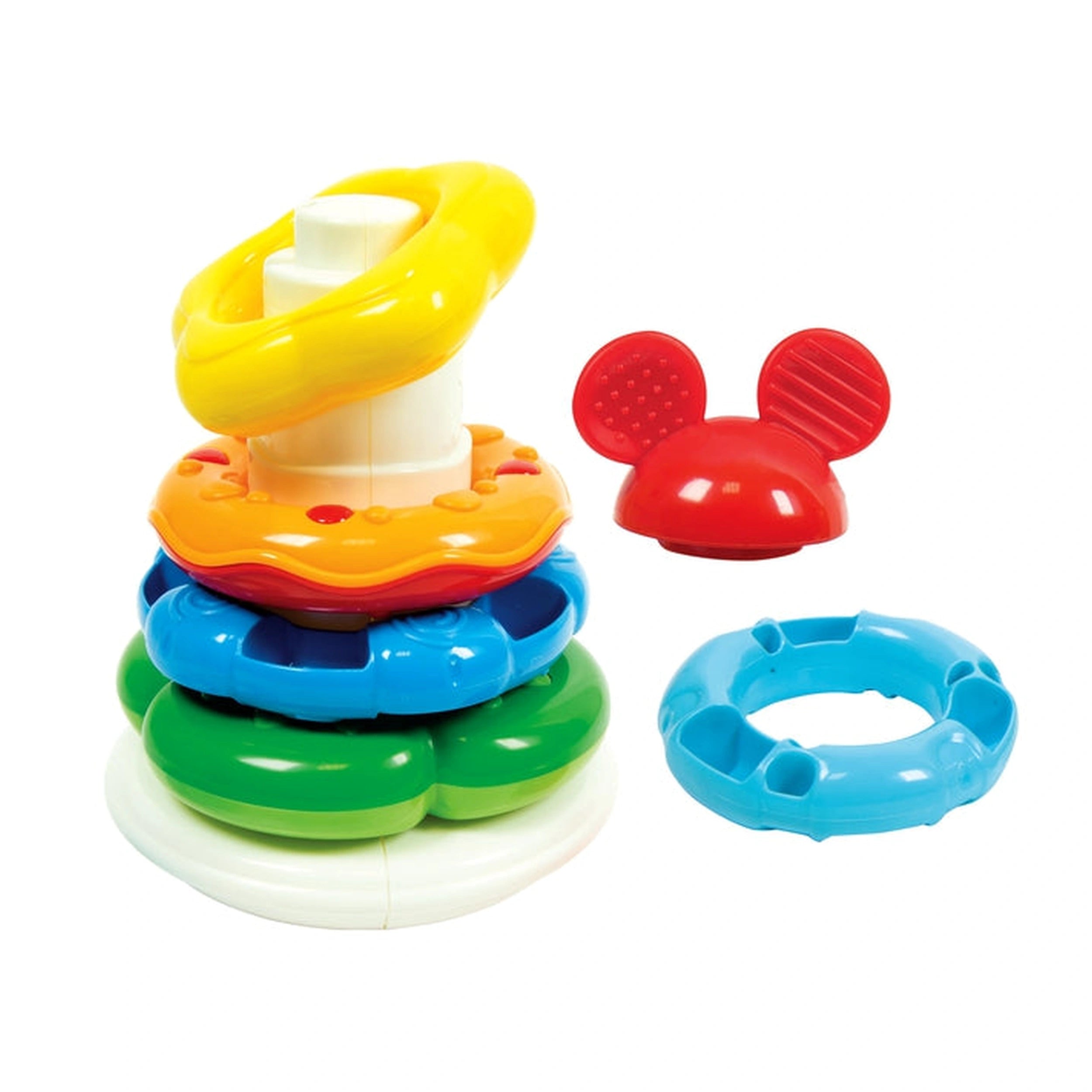 Clementoni Disney Baby - Anneaux de tri et d'empilage Baby Mickey
