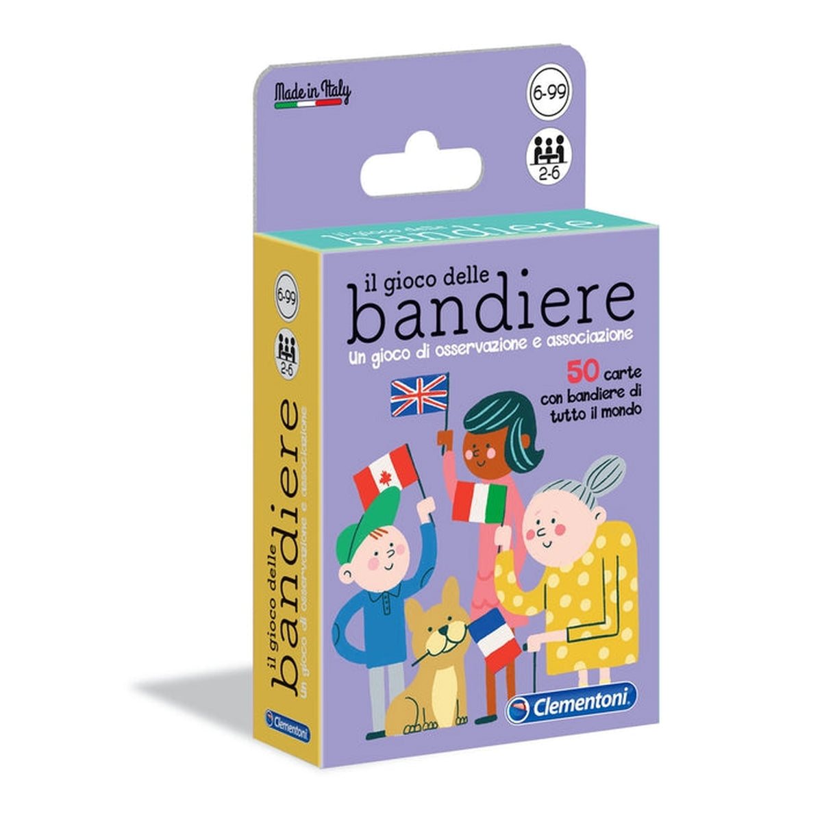 Clementoni - Flag-Game - Card Games