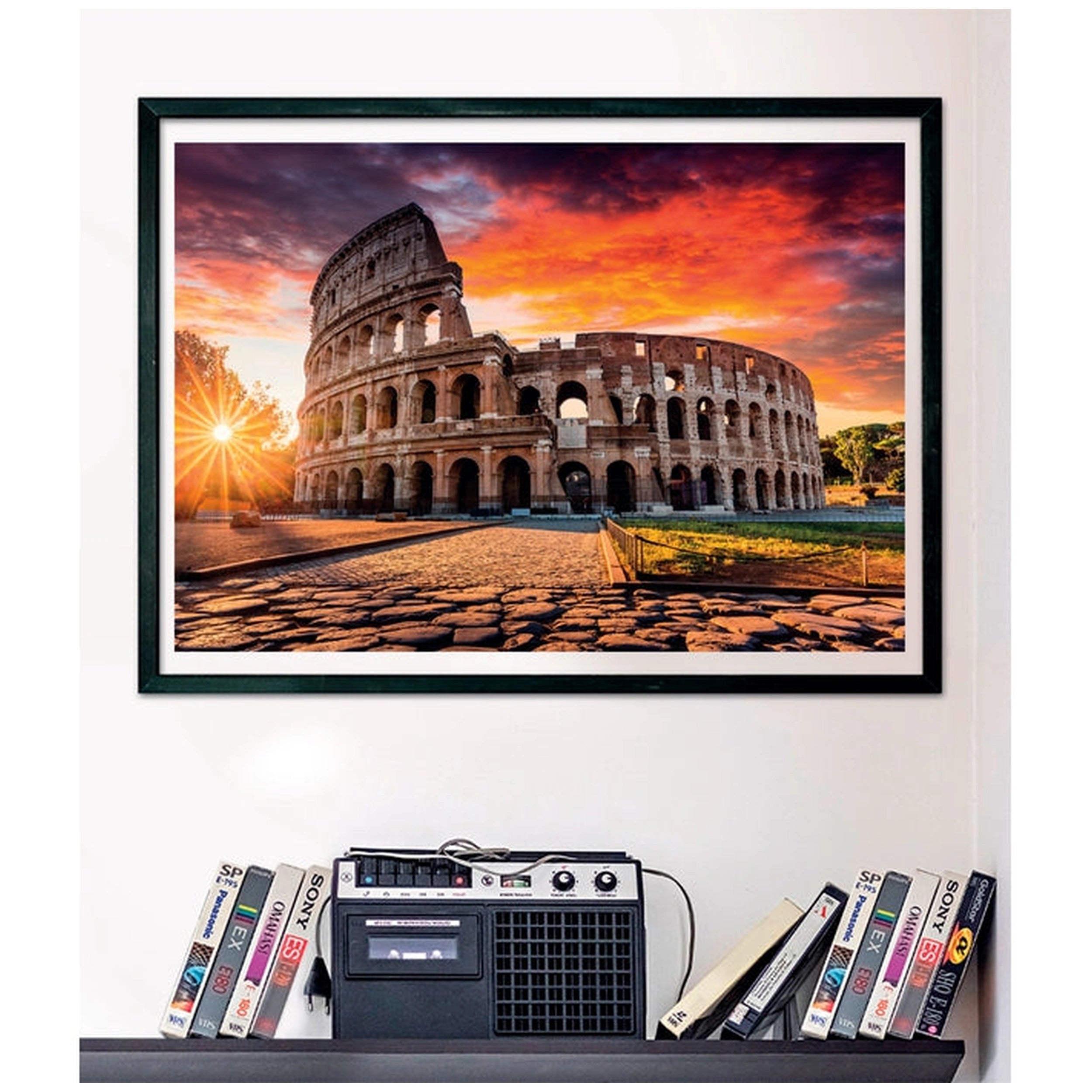 Clementoni High Quality Collection - Roman Colosseum Sunset 1000 Pcs Puzzle