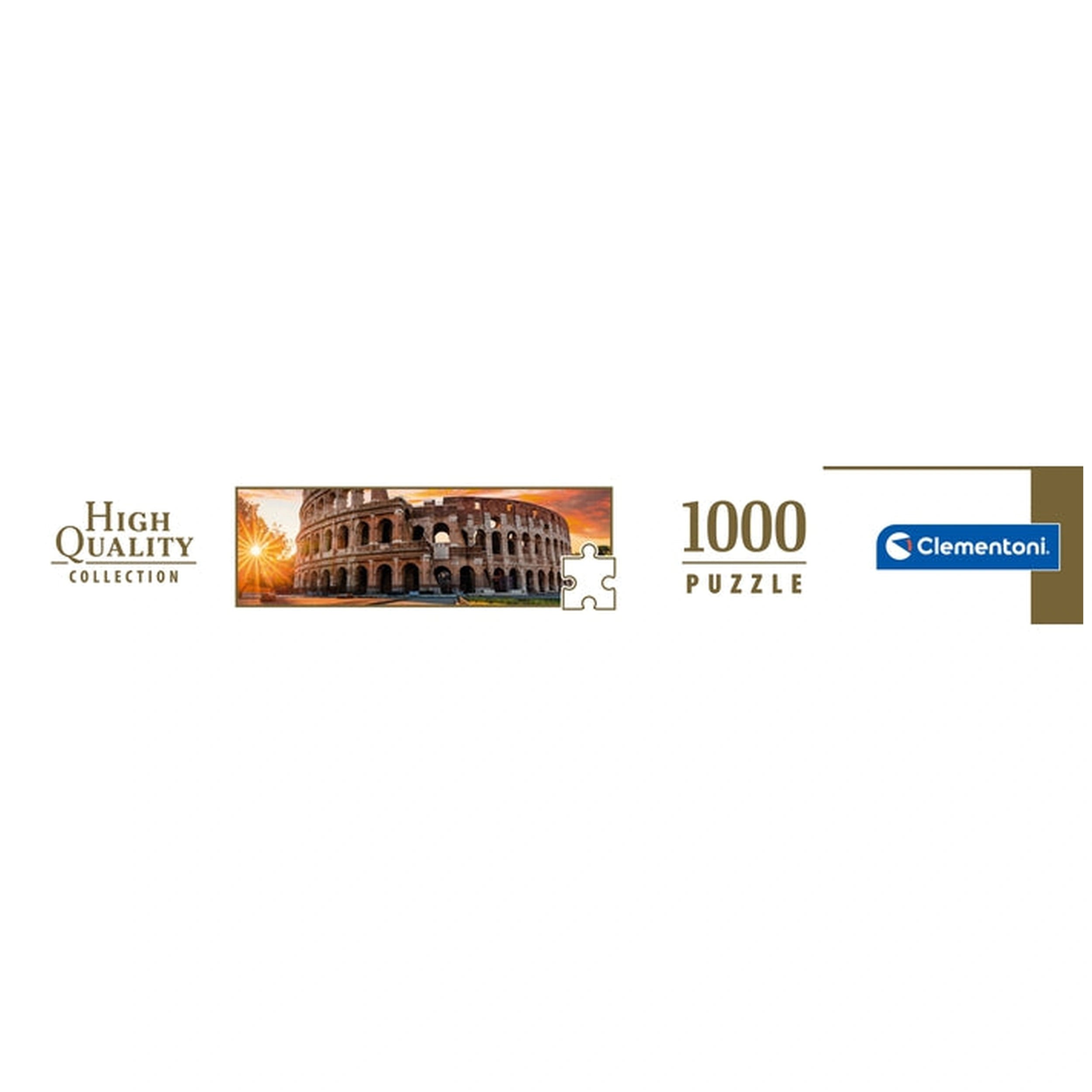 Clementoni High Quality Collection - Roman Colosseum Sunset 1000 Pcs Puzzle