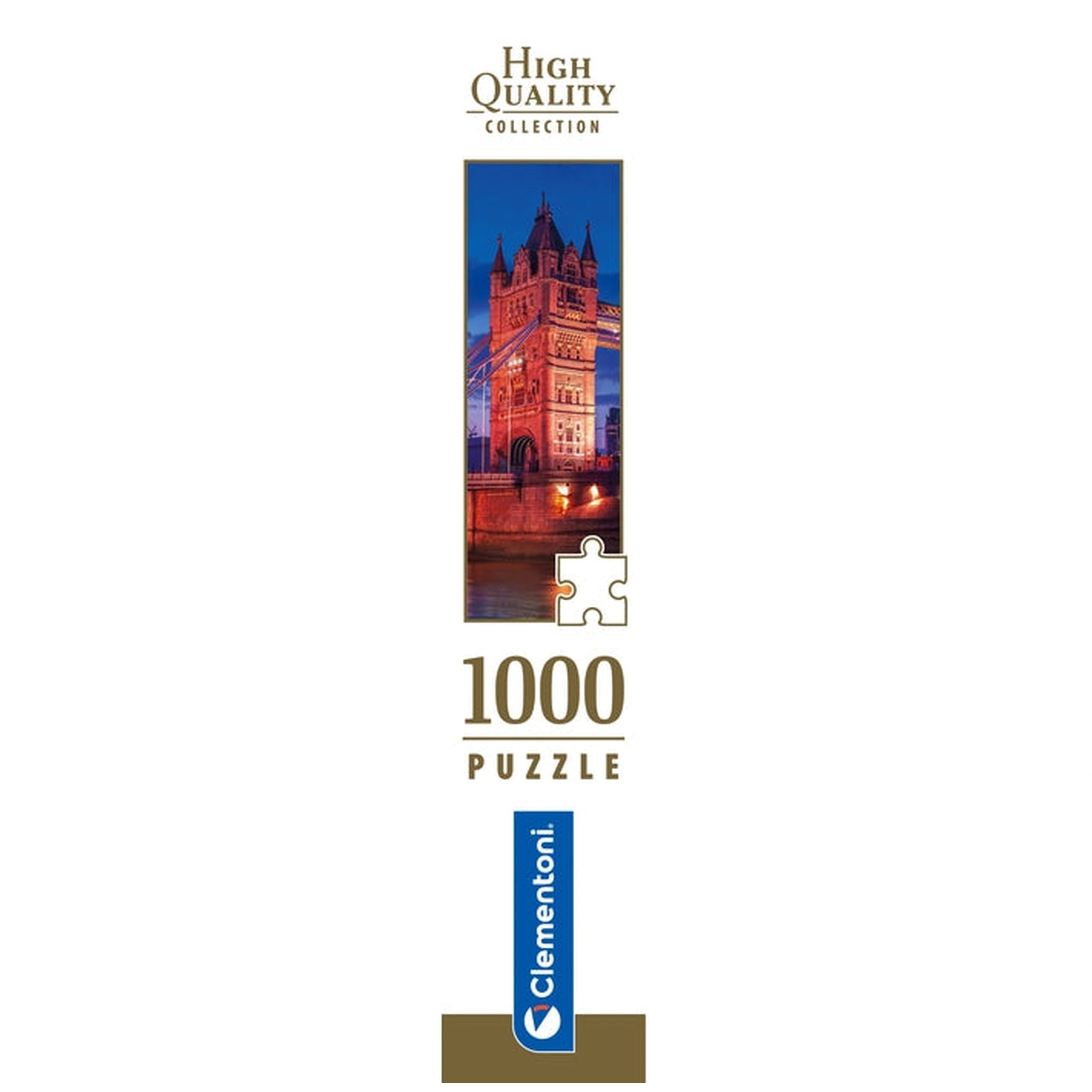 Clementoni Collection de Haute Qualité - Puzzle de 1000 Pcs Tower Bridge