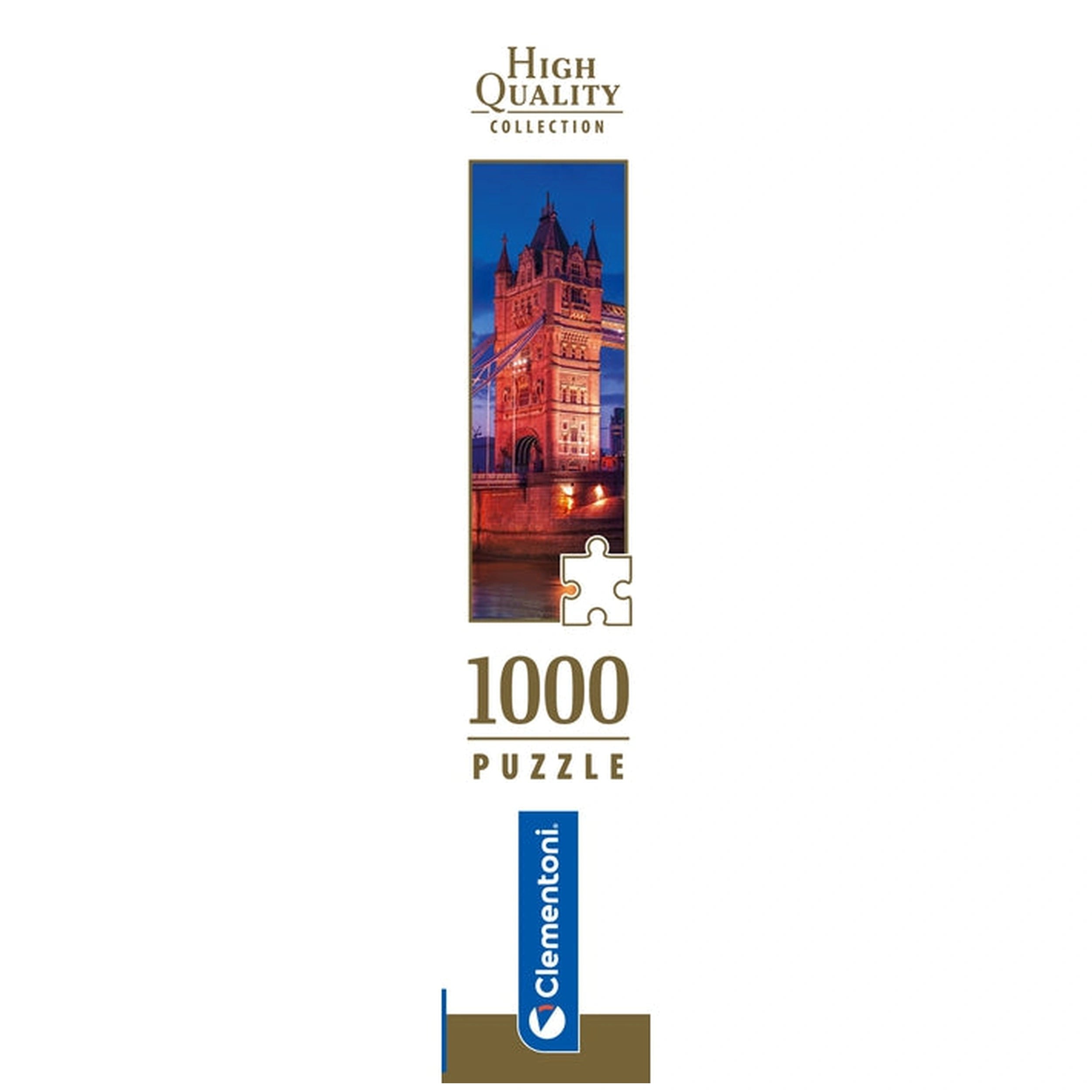 Clementoni Collection de Haute Qualité - Puzzle de 1000 Pcs Tower Bridge