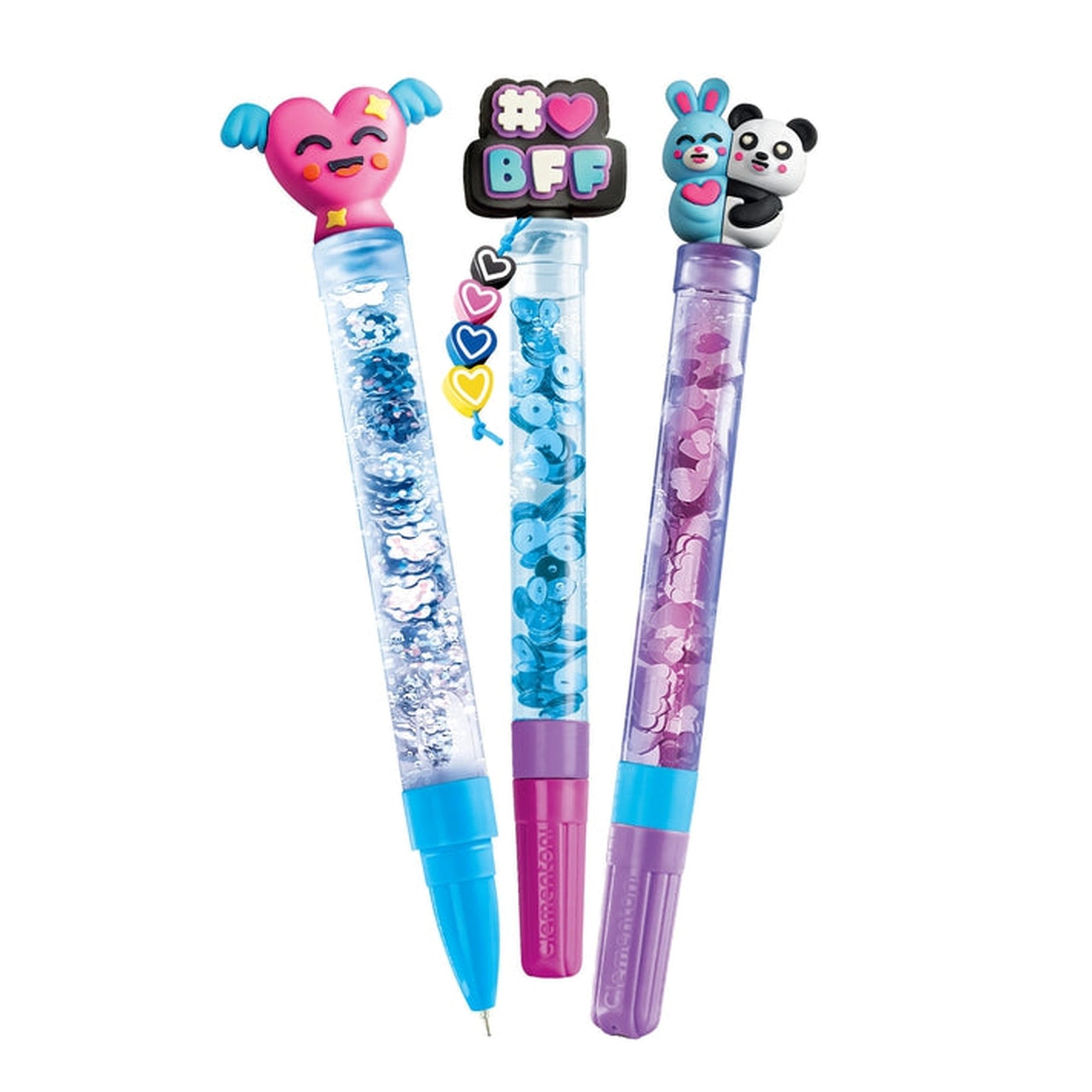 Clementoni - IDEA Créez Vos Meilleurs Amis Stylos Pour Toujours - Arts et Loisirs Créatifs