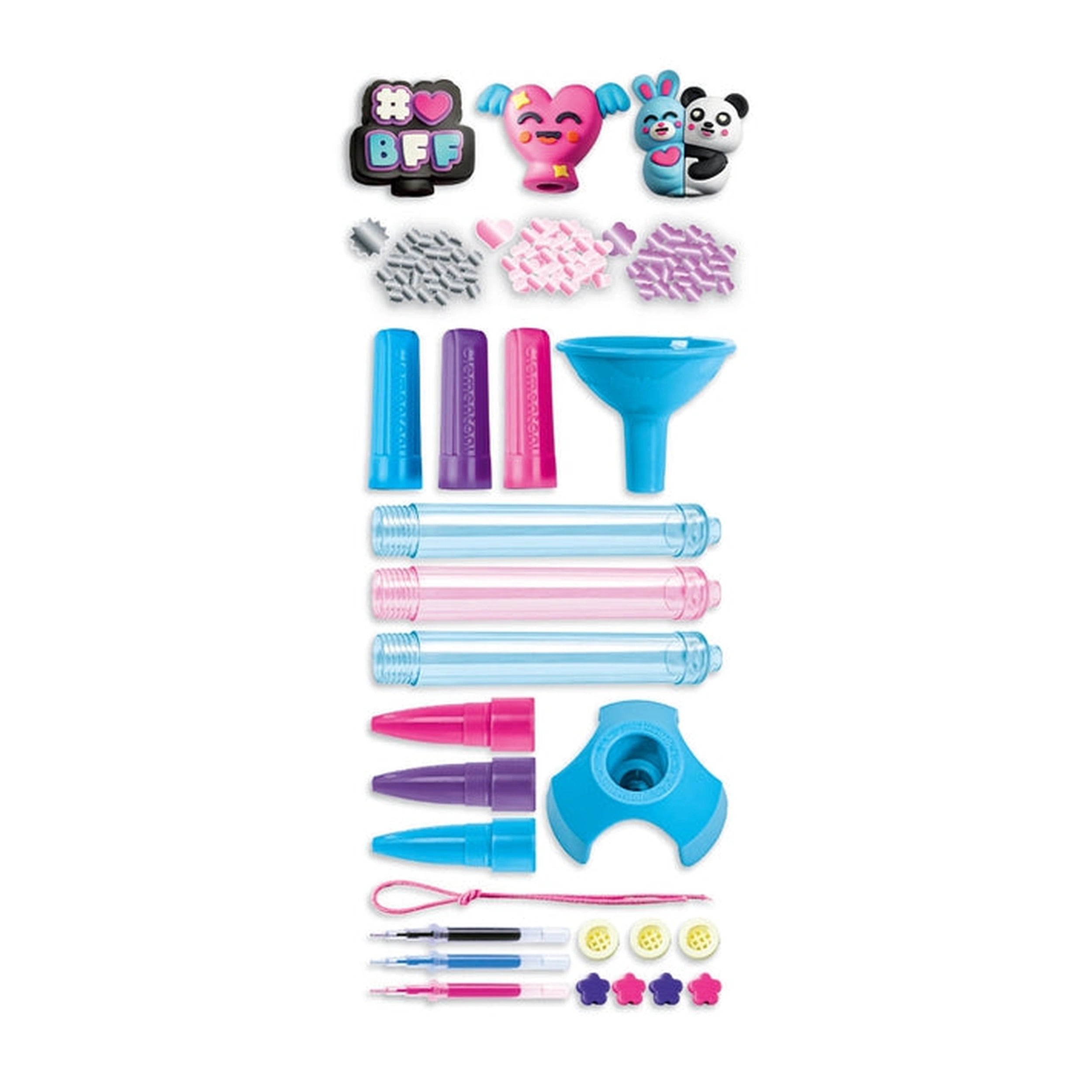 Clementoni - IDEA Créez Vos Meilleurs Amis Stylos Pour Toujours - Arts et Loisirs Créatifs