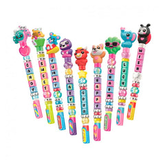 Clementoni Idea - Create Your Own Message Pens Assortment DIY Craft Kit for Ages 6 Years+ - Customisable Stationery Stationery Set with Fun Accessories for Kids
