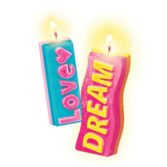Clementoni - Idea - Make Your Own Candles - Message - Arts & Crafts Age: +8 - 27618353
