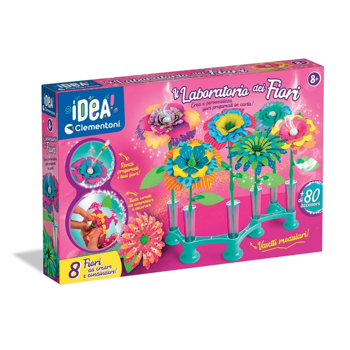 Clementoni Idea - The Flowers Lab Arts & Crafts