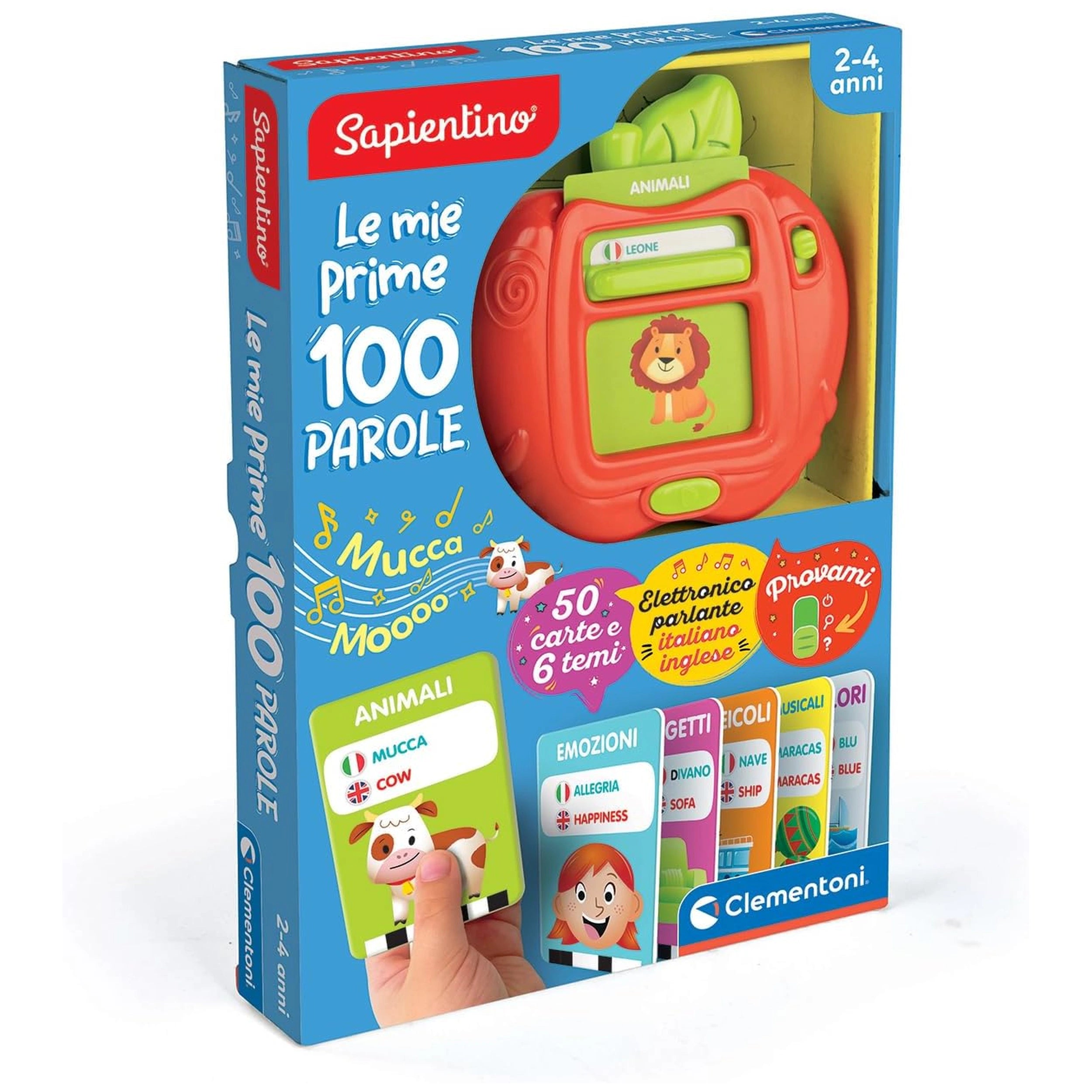 Clementoni - My First 100 Wods Educational Toys - English/Italian Edition