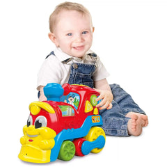Baby Clementoni - Nino Trenino 123 Jouets d'Activité pour Bébé - Édition Italienne