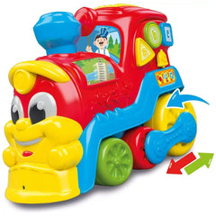 Baby Clementoni - Nino Trenino 123 Jouets d'Activité pour Bébé - Édition Italienne