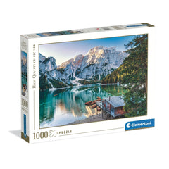 Clementoni - Puzzle Emerald Lake Braies - Puzzles - +14 - CLM39887