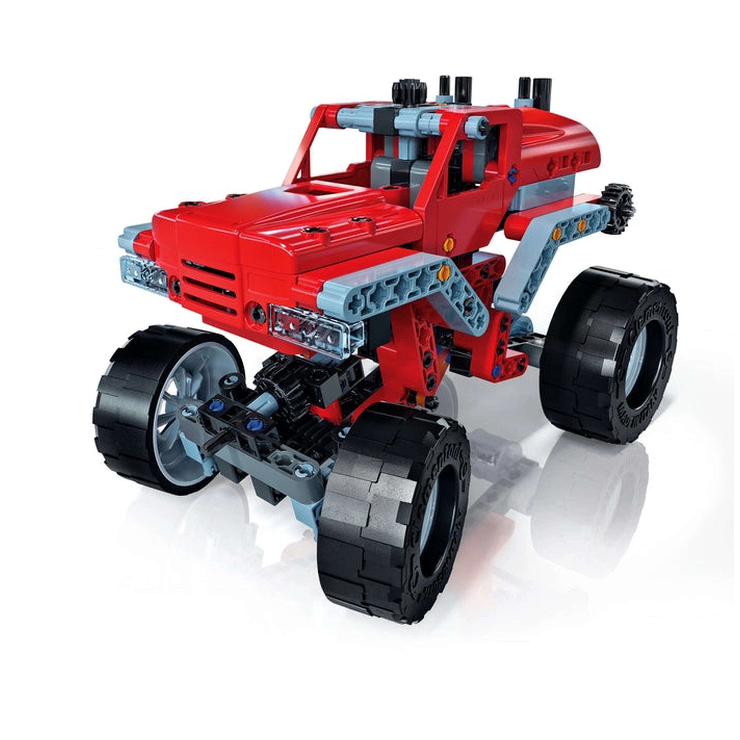 Clementoni Scienza E Gioco Build - Mécanique Construisez 10 Modèles - Ensemble de Construction Monster Truck
