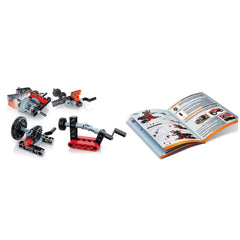 Clementoni Scienza E Gioco Build - Mécanique Construisez 10 Modèles - Ensemble de Construction Monster Truck