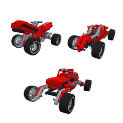 Clementoni Scienza E Gioco Build - Mécanique Construisez 10 Modèles - Ensemble de Construction Monster Truck