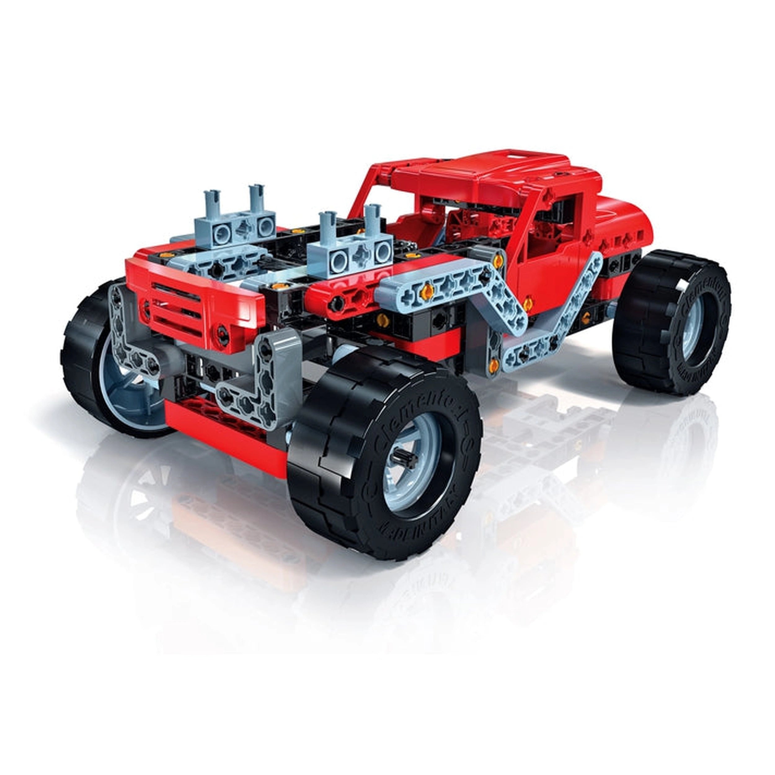 Clementoni Scienza E Gioco Build - Mécanique Construisez 10 Modèles - Ensemble de Construction Monster Truck
