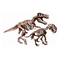 Clementoni Scienza E Gioco Lab - Archeogiocando - 2 In 1 T-Rex And Smilodon Toy Playsets