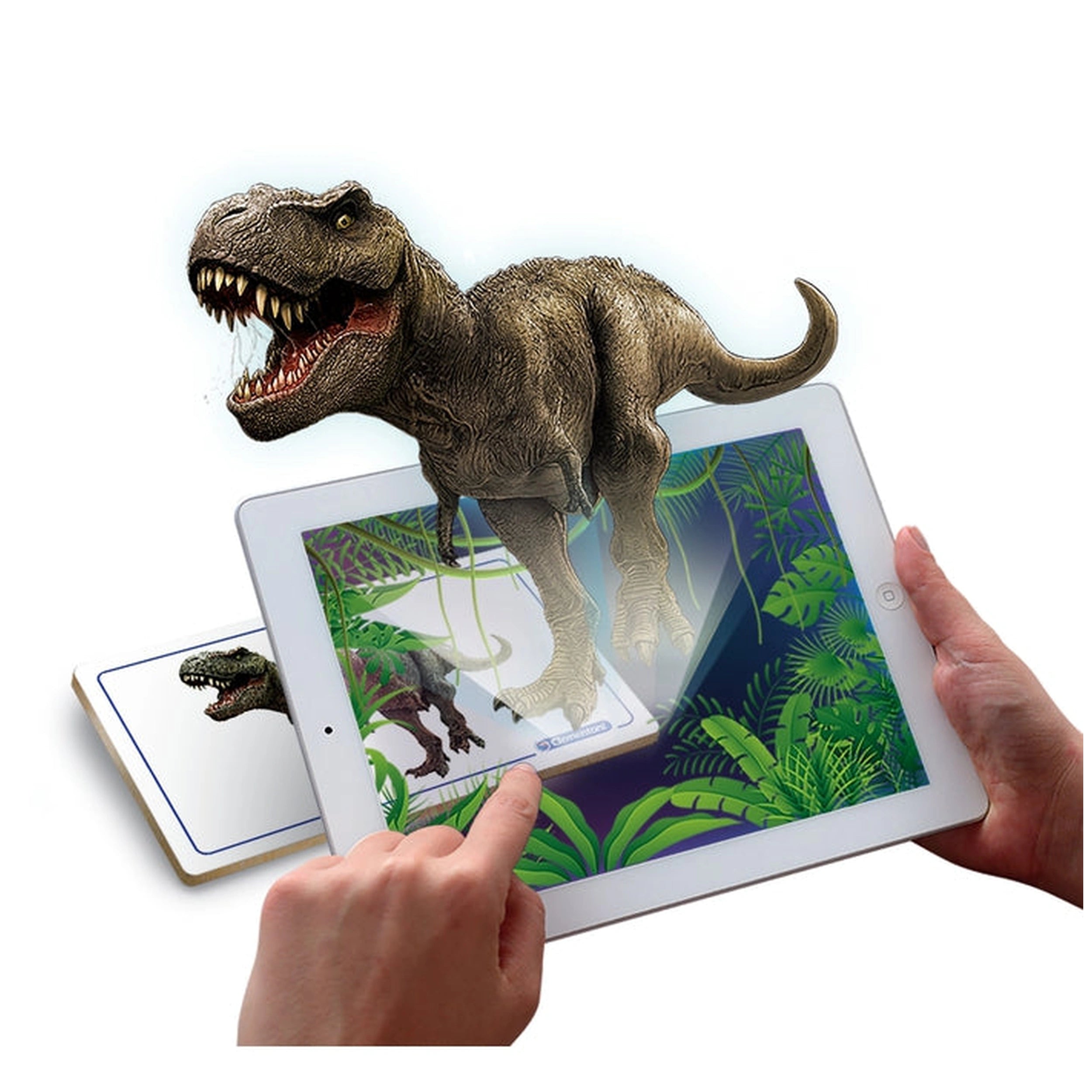Clementoni Scienza E Gioco Lab - Archeogiocando - Tirannosaurus Rex Glow In The Dark Toy Playsets