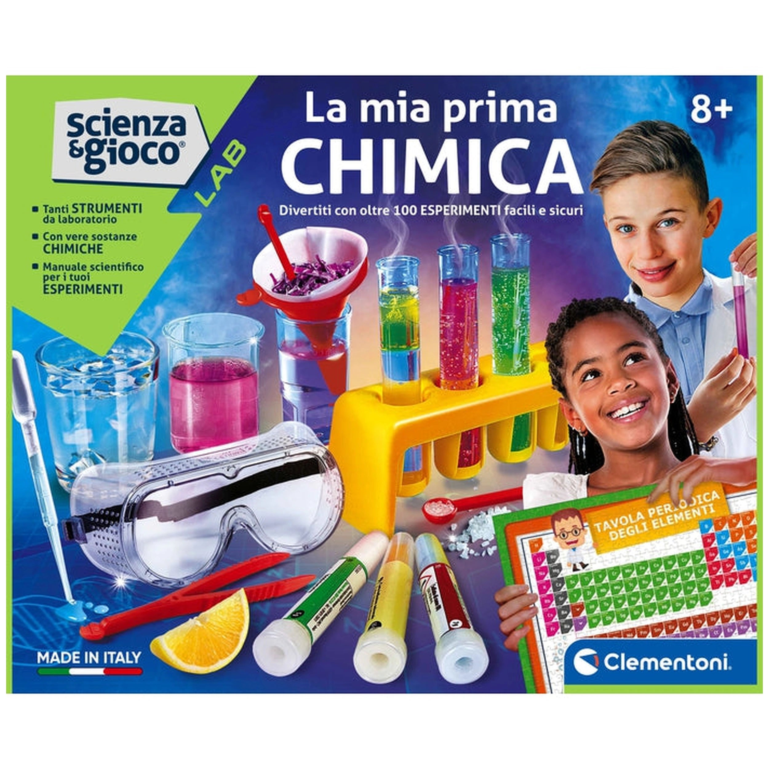 Clementoni Scienza E Gioco Lab - La Mia Prima Chimica Toy Playsets - Italian Edition