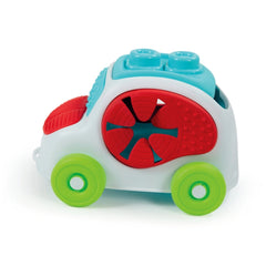 Clementoni Soft Clemmy - Voiture sensorielle Touch Move And Play pour bébés