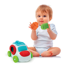 Clementoni Soft Clemmy - Voiture sensorielle Touch Move And Play pour bébés