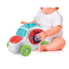Clementoni Soft Clemmy - Voiture sensorielle Touch Move And Play pour bébés