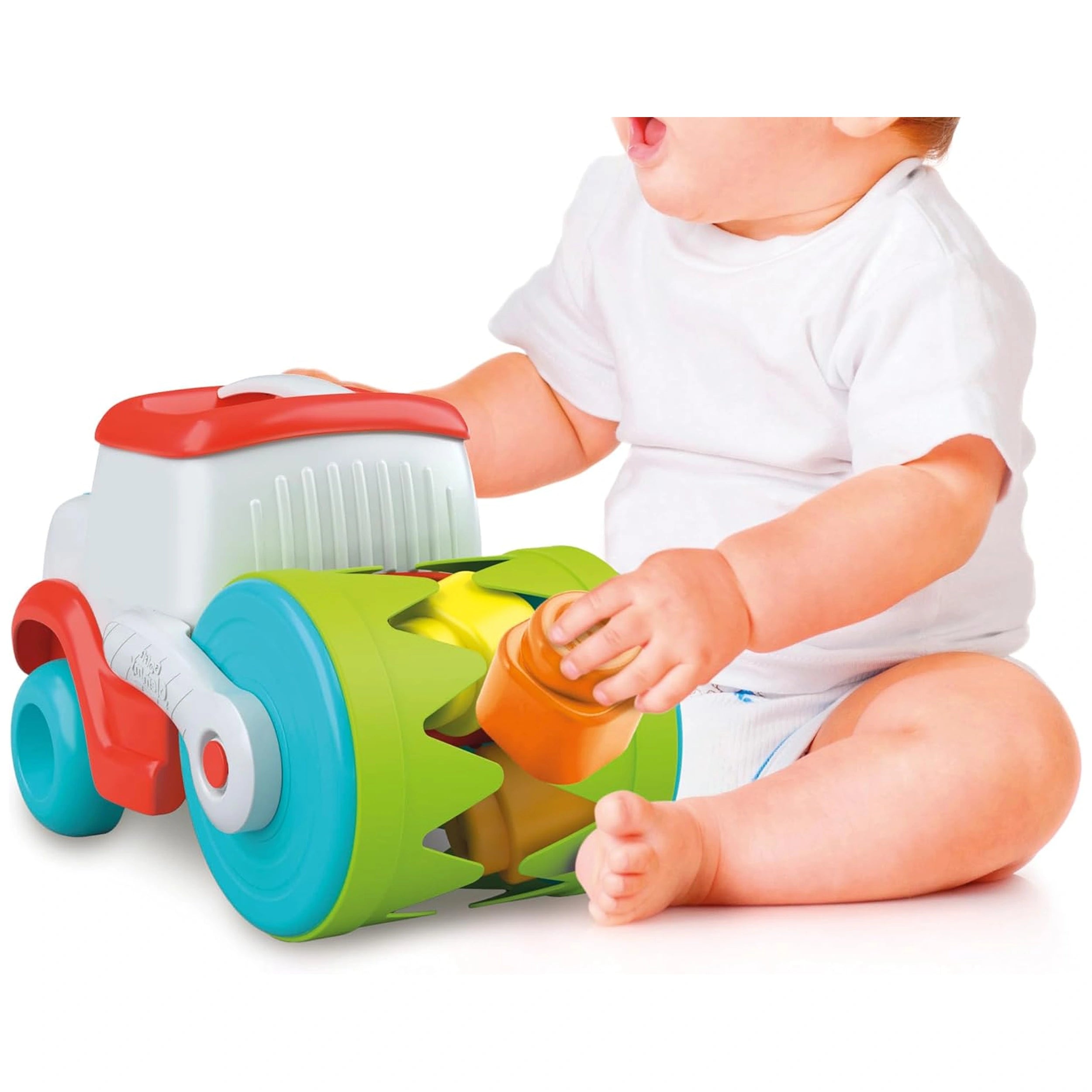 Clementoni - Soft-Clemmy-Touch-and-Play-Roller-Sensoriel-Bébé-Jouets-Activités