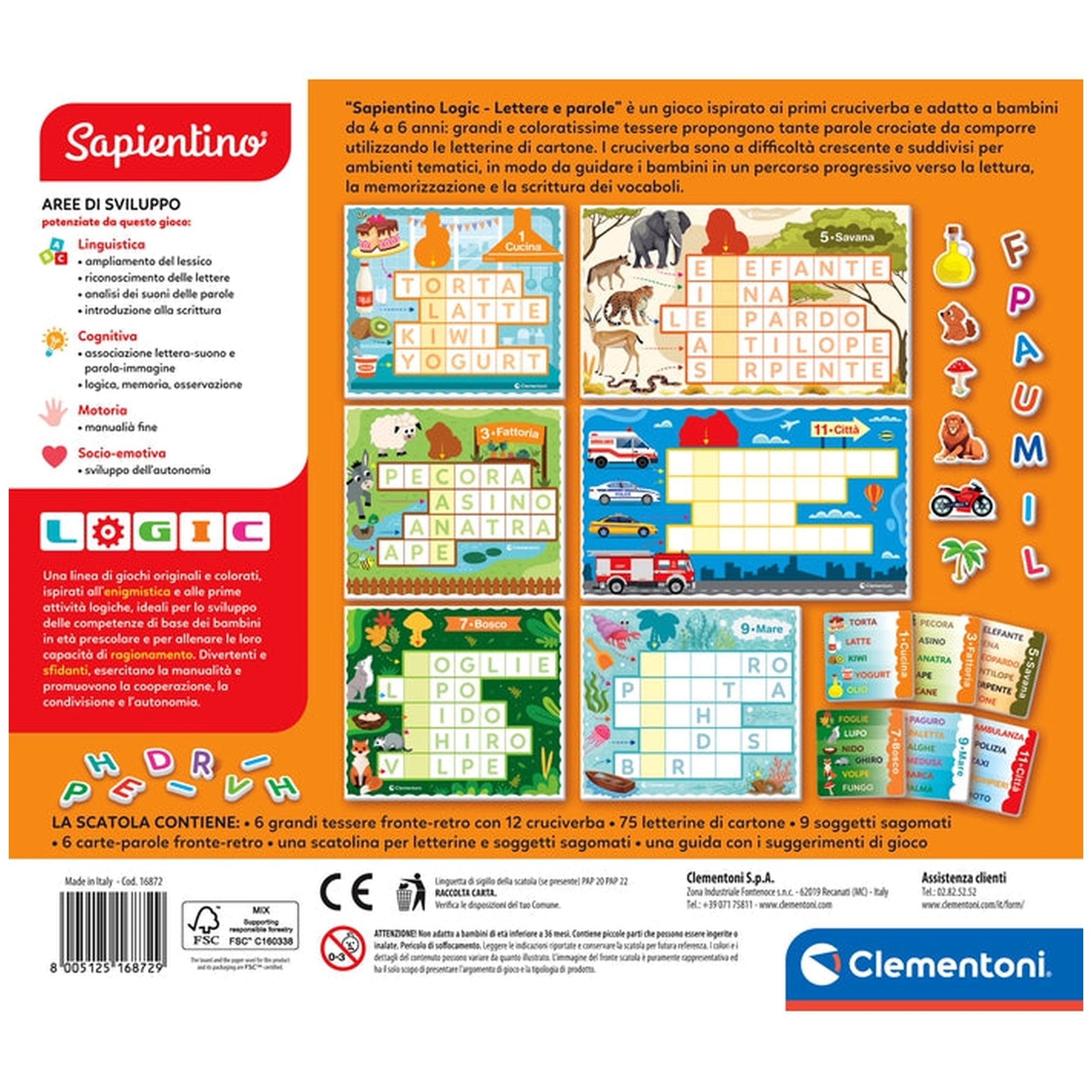 Clementoni - Spapientino - Educational Toys