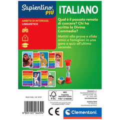 Clementoni - Testa A Testa Jeux de Cartes Italien - Édition Italienne