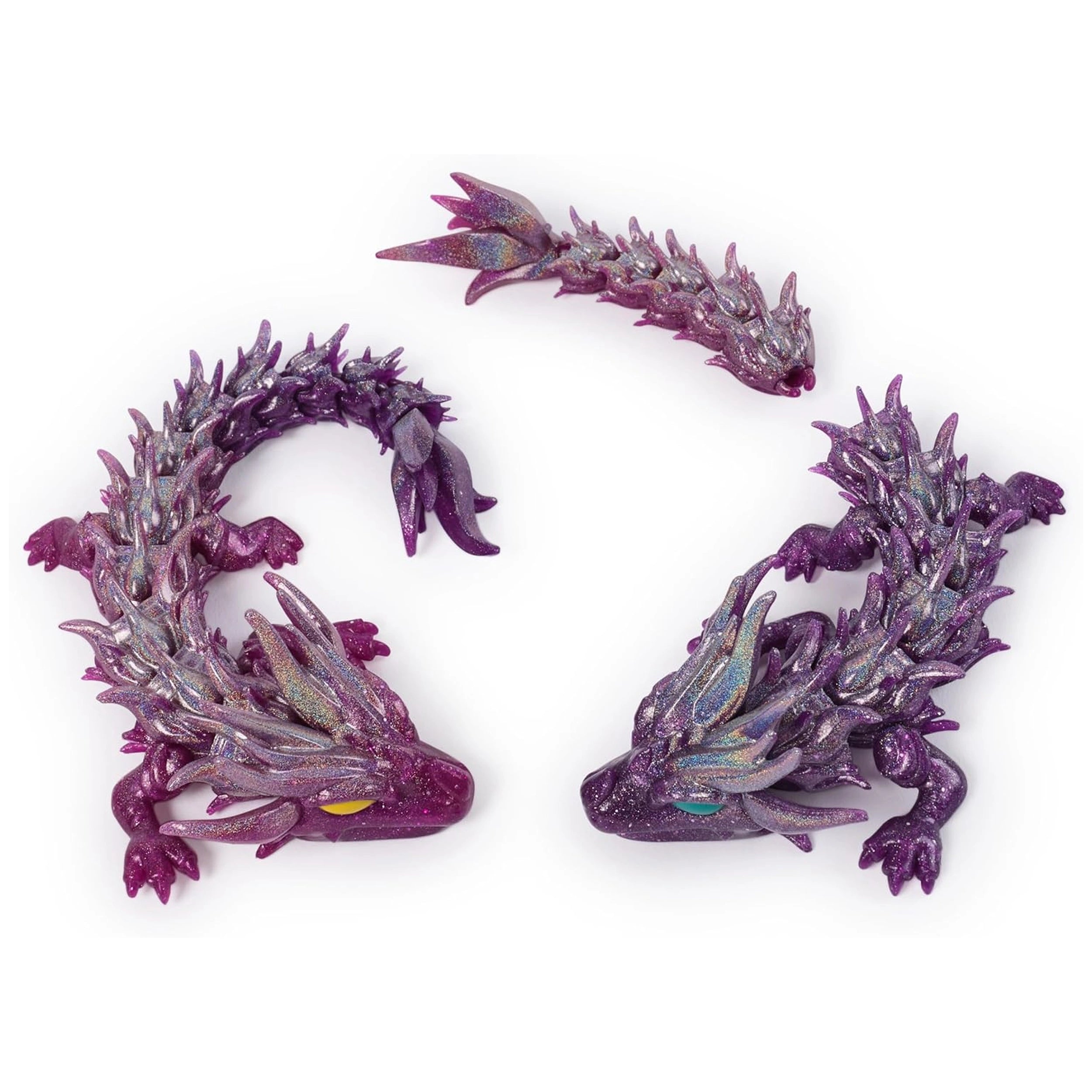 CrystaLynx - Articulated Dragon Figure - Collectibles
