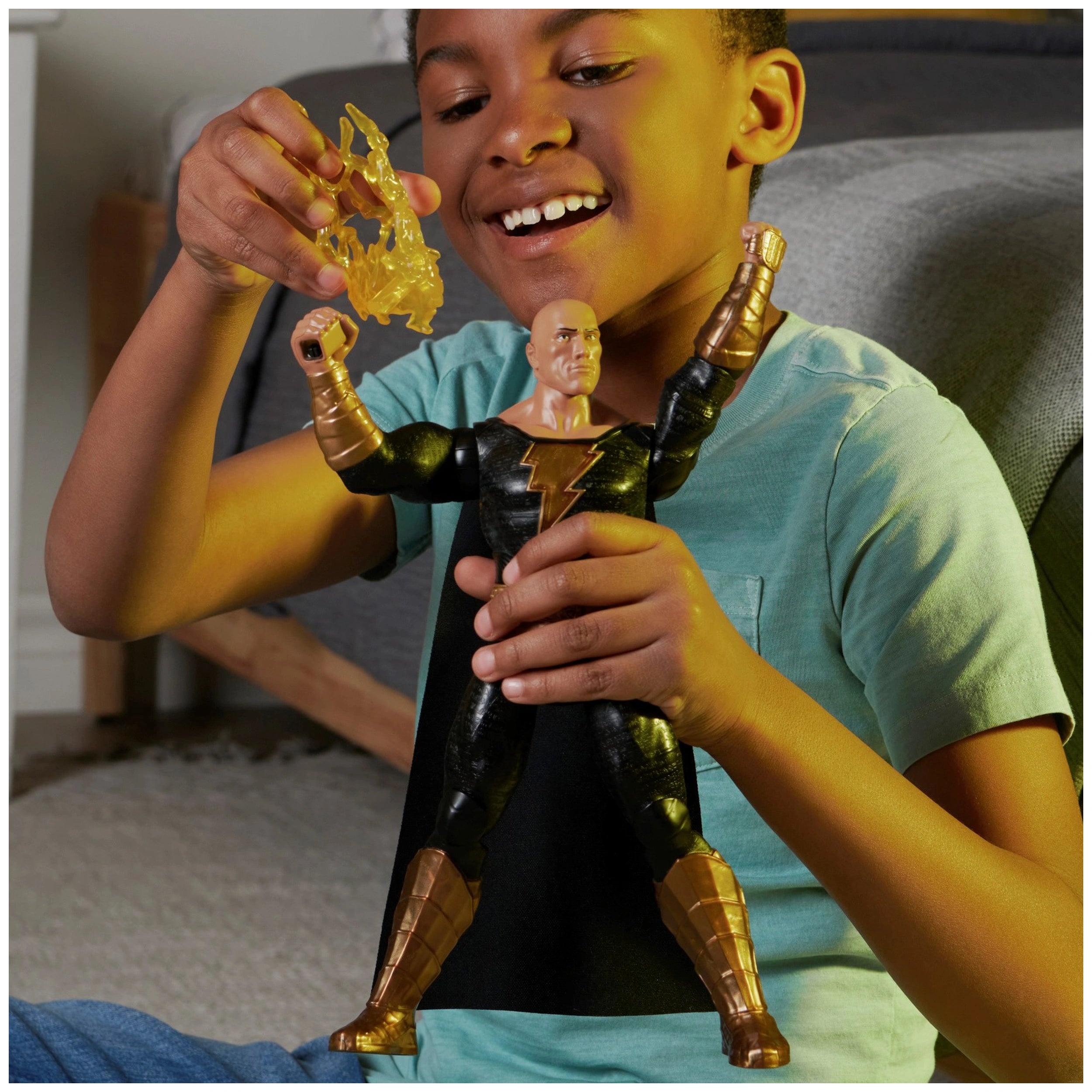 DC Comics Black Adam Action Figure with Sounds 30 cm