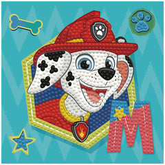 DIAMOND DOTZ - DOTZIES PAW PATROL Marshall Peinture Diamant - Arts et Artisanat