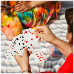 Dal Negro - San Siro Pro Rummy Cards - Blue-Red Deck - 2X55 Cards