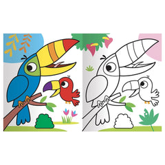 Dami Editore - Colorare - Animali Selvaggi - Books Age +4 - DME53180A - Italian Edition