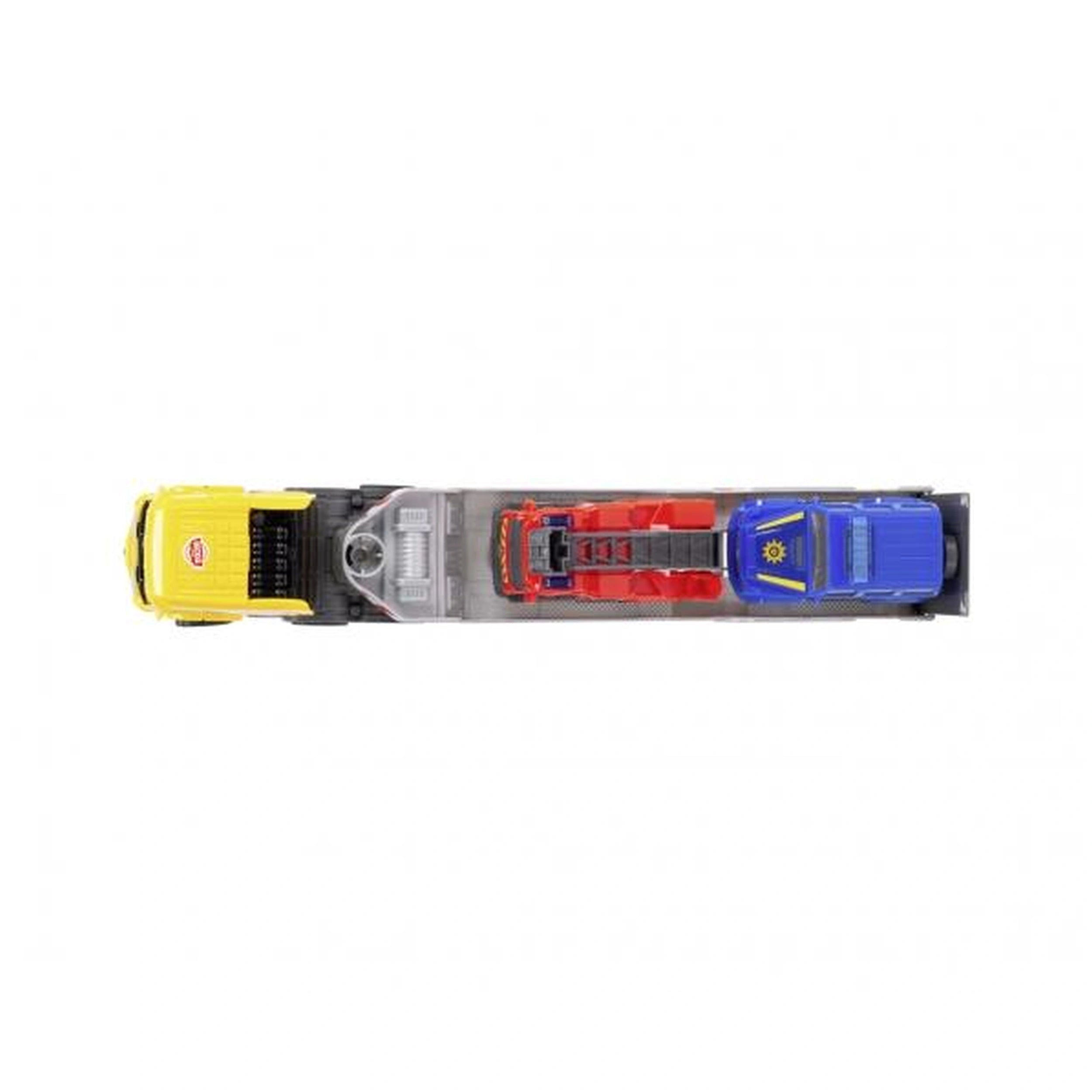 Dickie - Camion de secours micro 3 en 1 véhicules de jeu