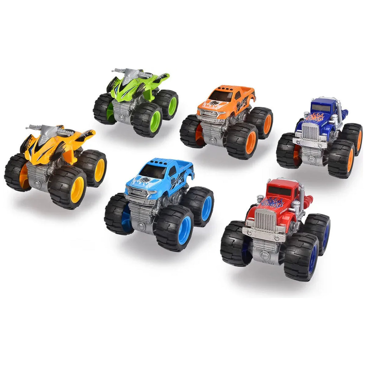 Dickie - Assortiment de véhicules de jeu tout-terrain 4 X 4