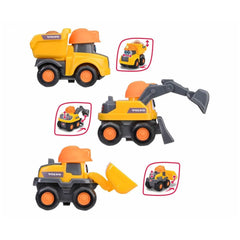 Dickie - Équipe de construction Abc Volvo véhicules de jeu