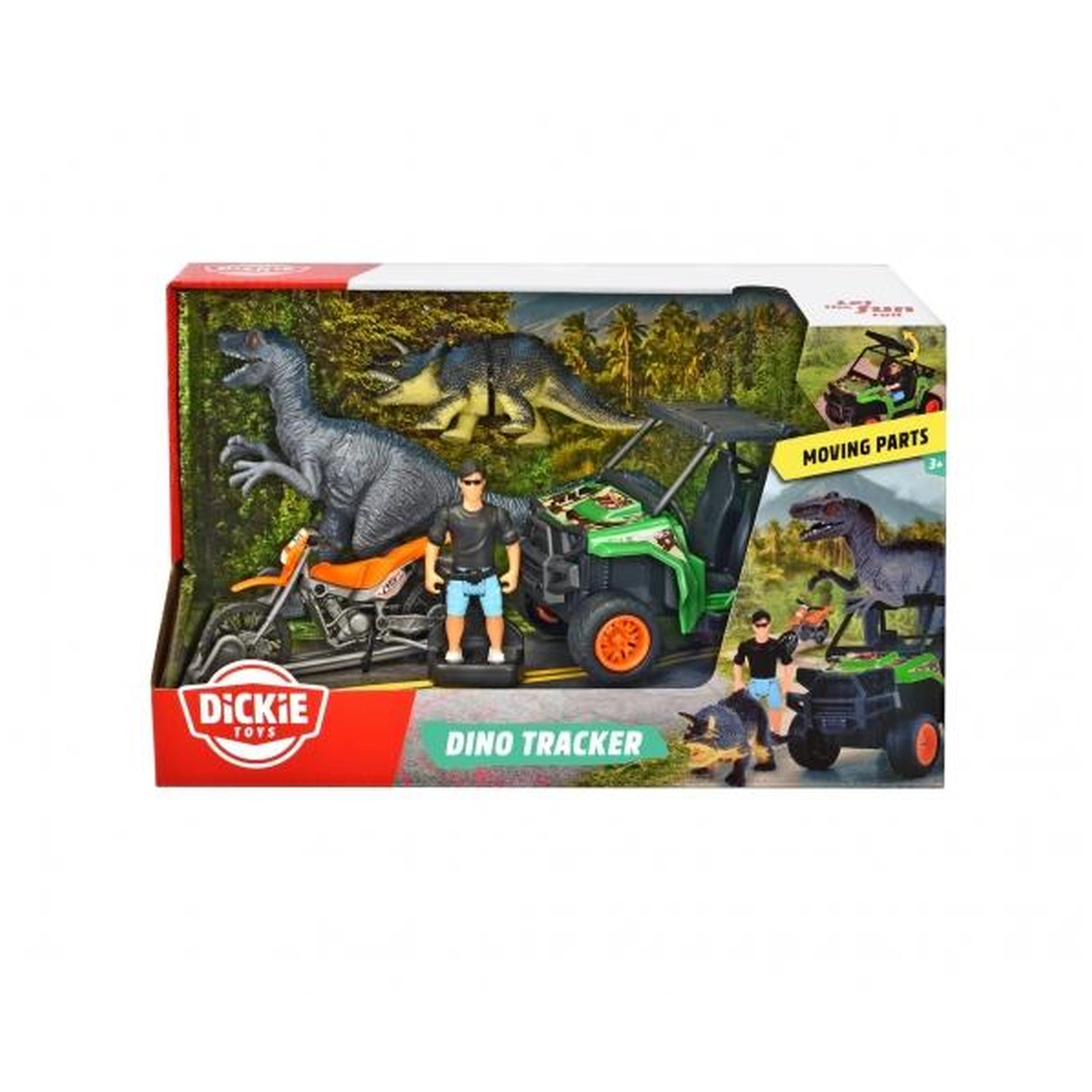 Dickie - Dino Tracker Explorer Toy Playsets