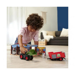 Dickie - Station de ferme avec ensembles de jeux de tracteur